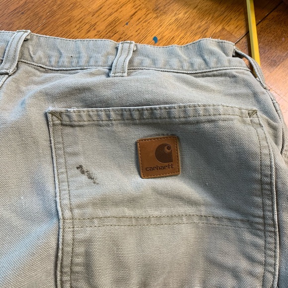 Carhartt cream dungarees - Picture 7 of 7